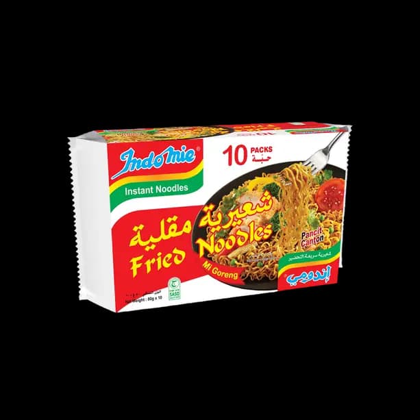 Indomie Fried Noodles 10 x, 82g New