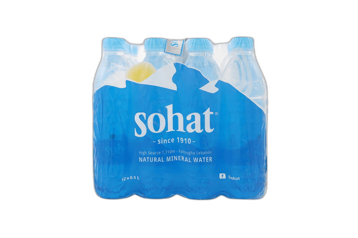 Sohat Natural Mineral Water 12 x 500 ml