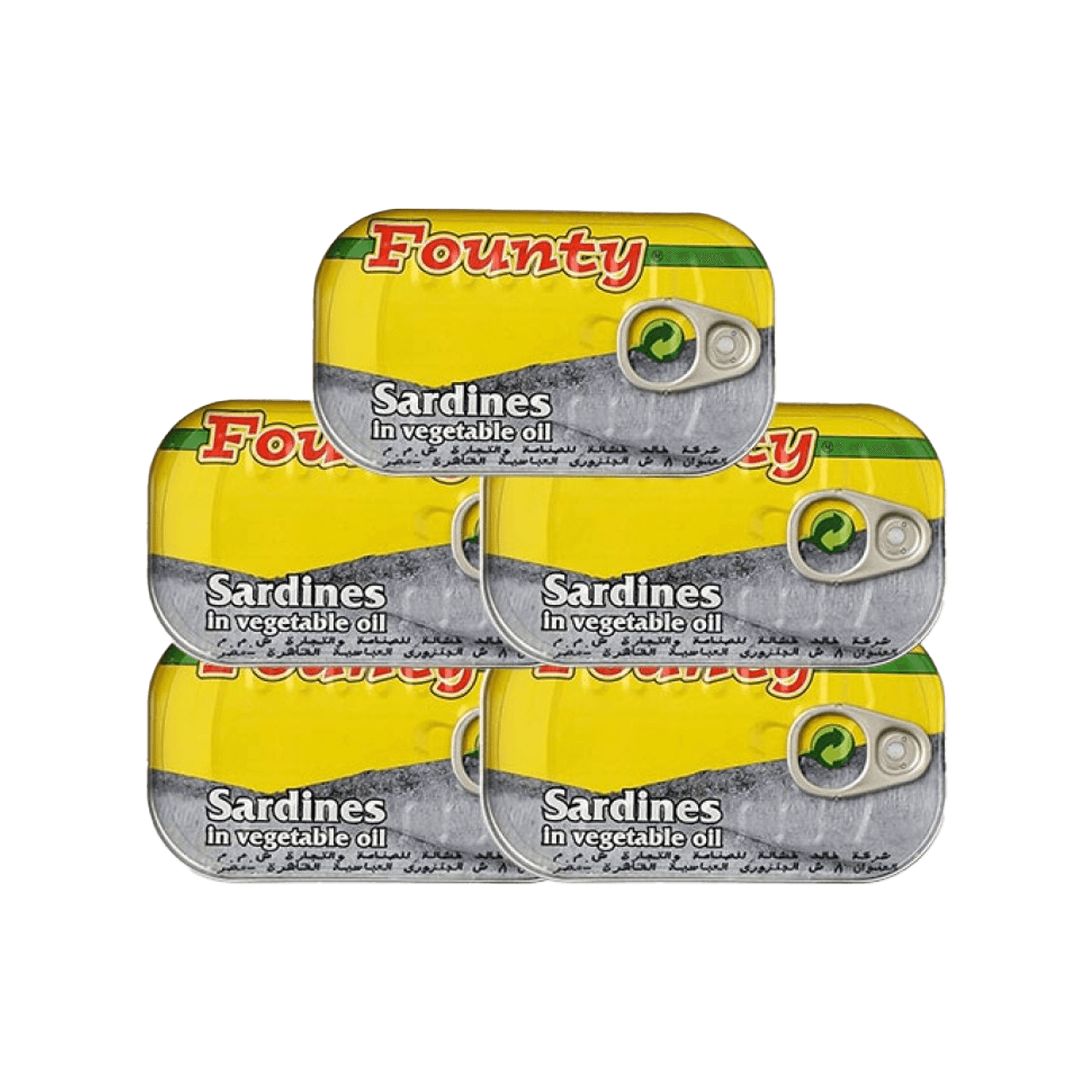 Founty Sardines in Oil 5 x 125 g