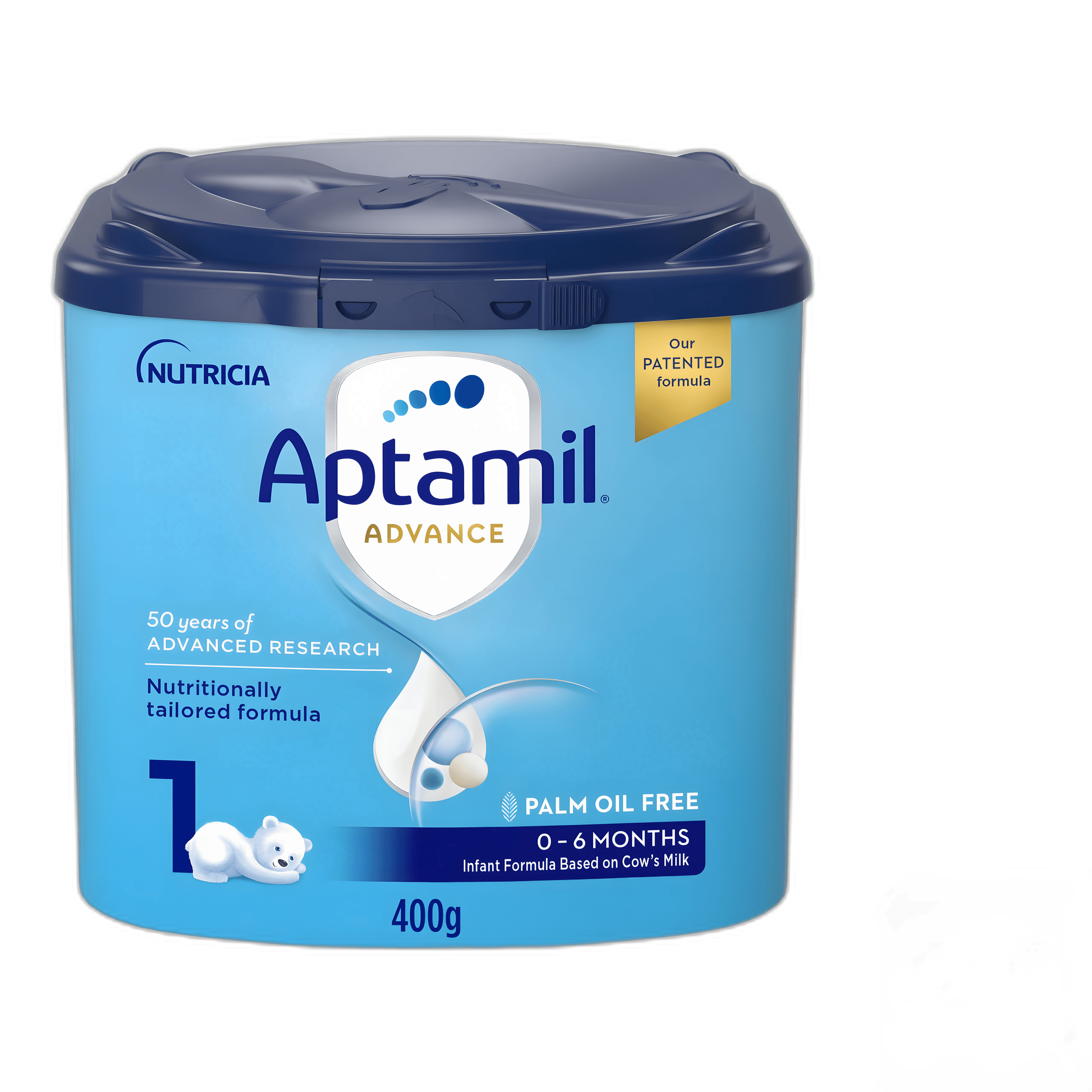 Aptamil Advance 1 Infant Formula 0-6M, 400g
