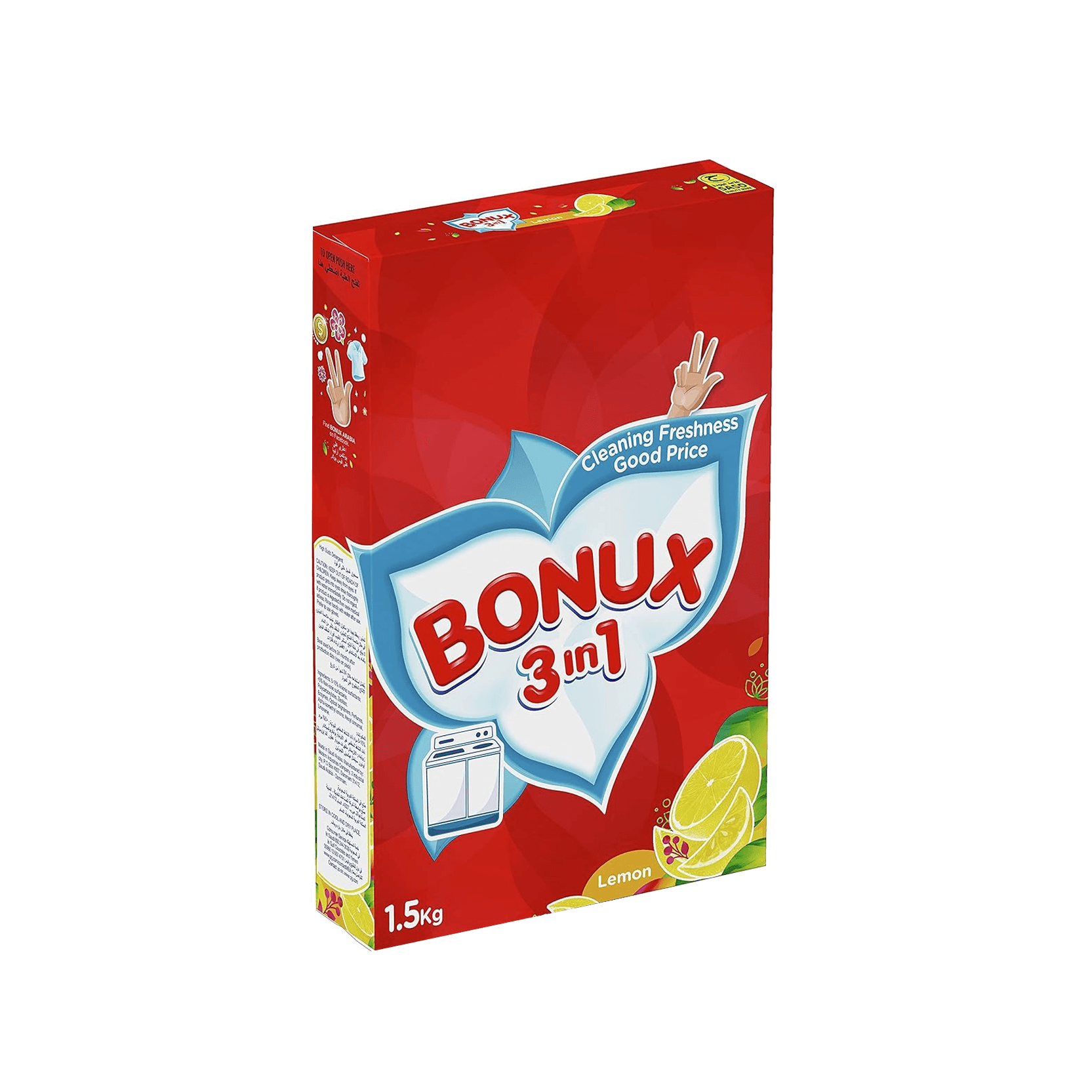 Bonux Detergent Powder Reg 1.5 kg