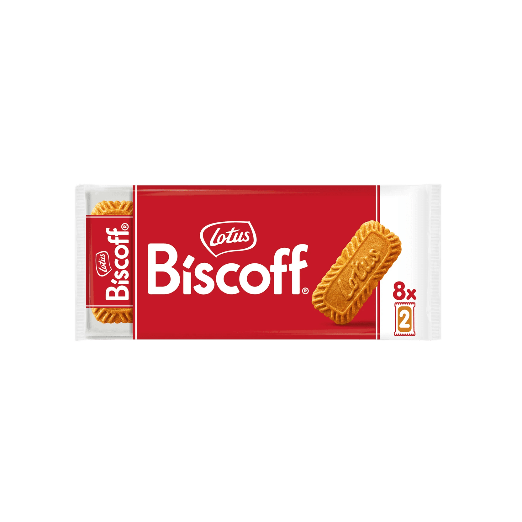 Lotus Biscoff Biscuits (8 x 2 Pack) 124 g