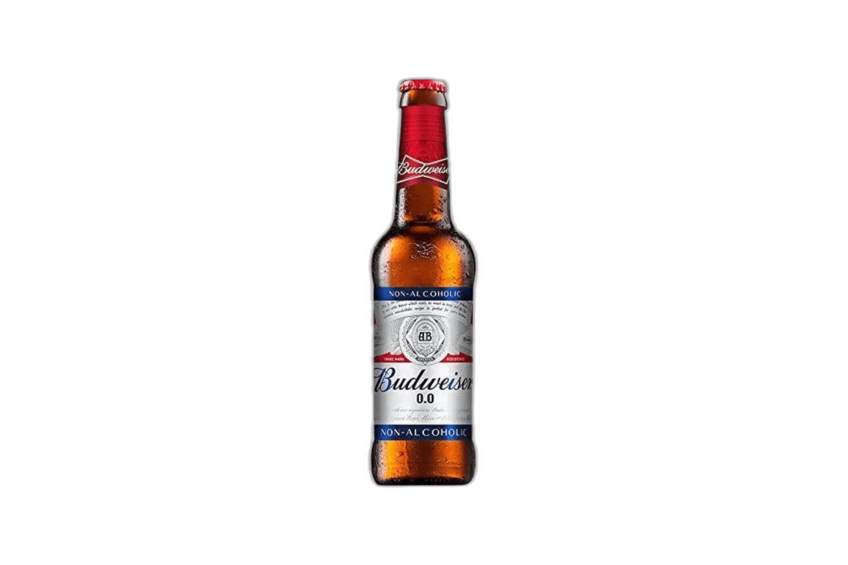 Budweiser Non-Alcoholic Beer Can 330 ml