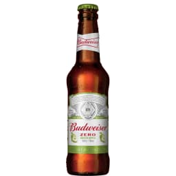 Budweiser Zero Green Apple Beer Bottle, 330ml - image 2