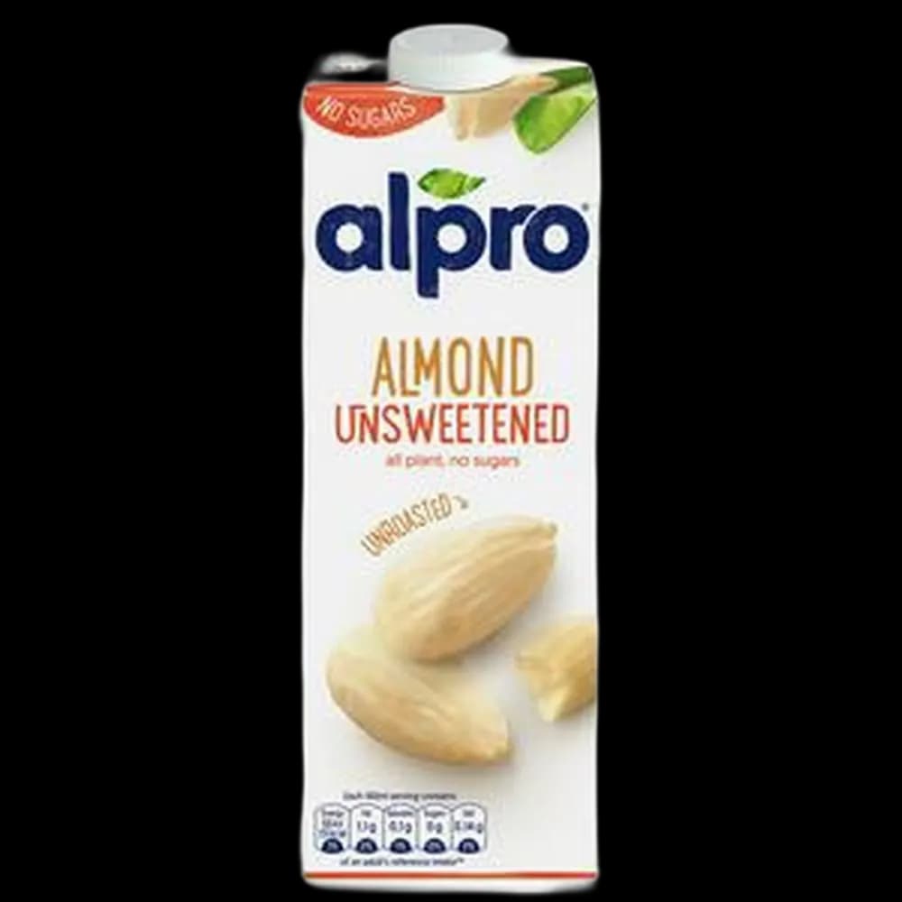 Alpro Drink Unroasted Almond Unsweetened, 1L