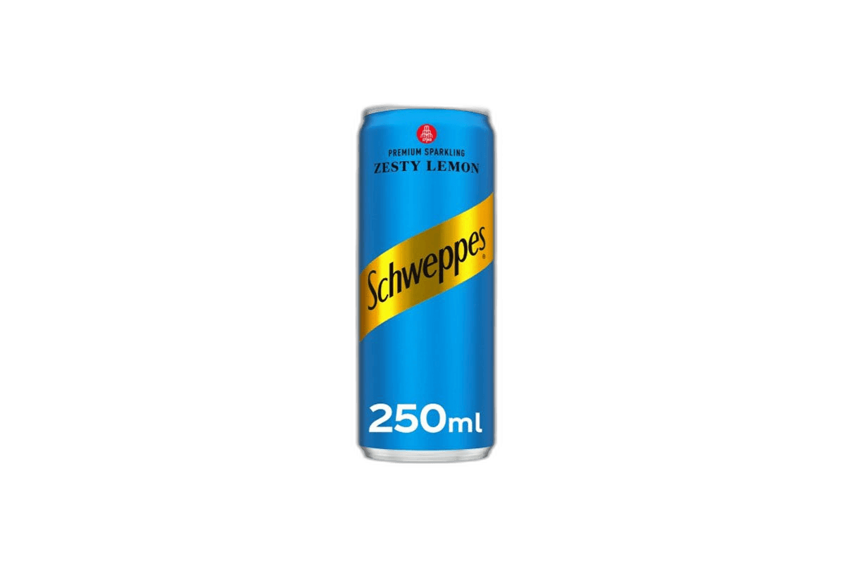 Schweppes Zesty Lemon Sparkling 250 ml