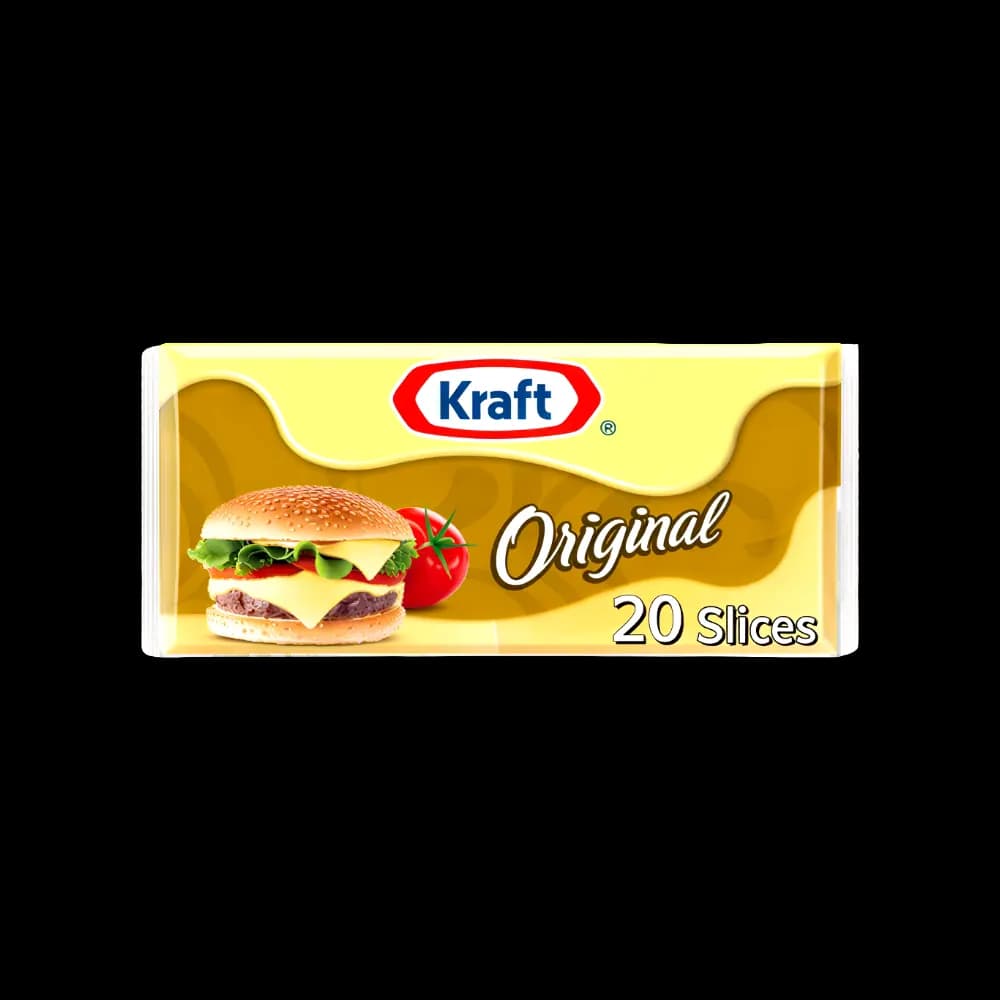 Kraft Slice Regular Cheddar Cheese, 400g