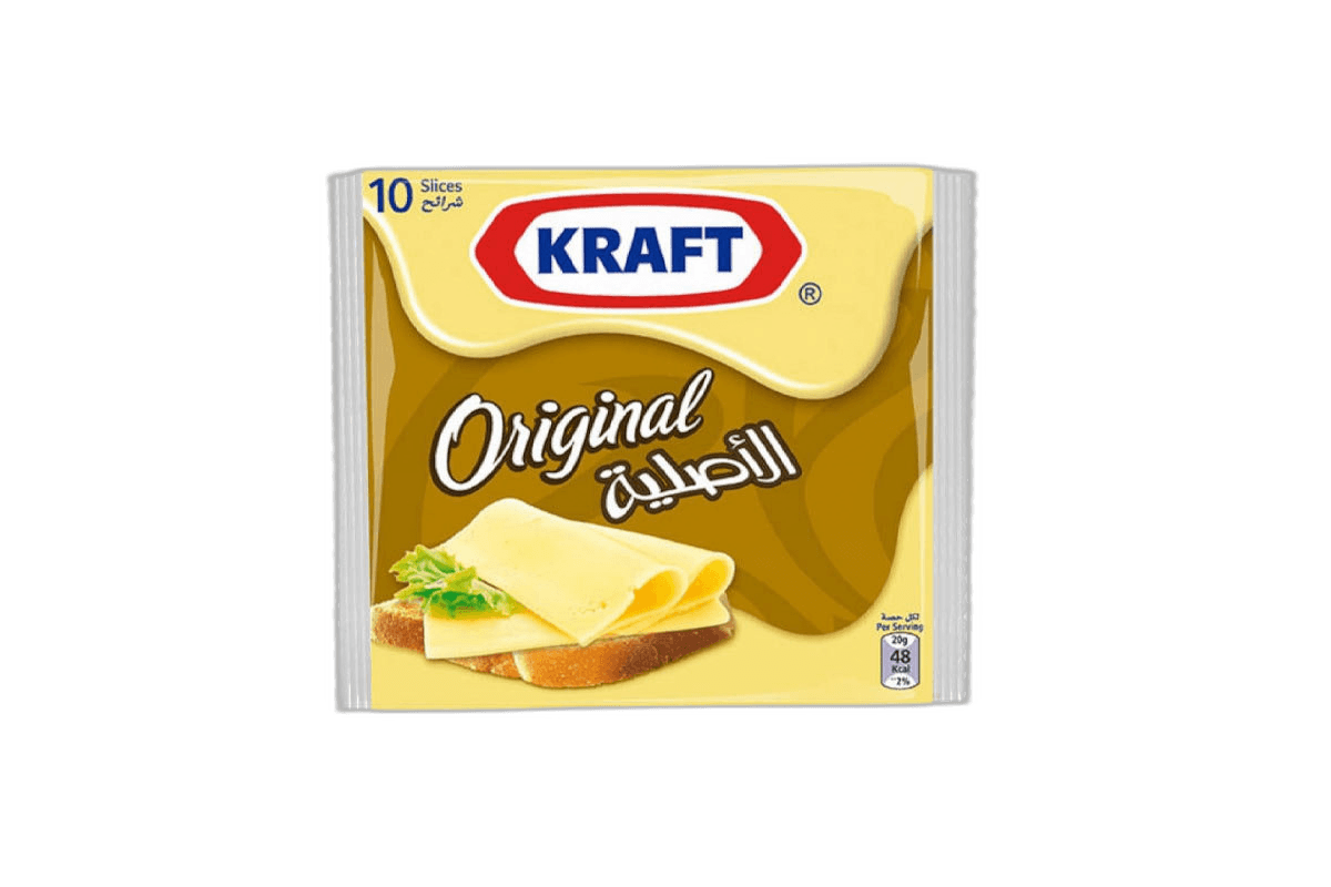 Kraft Slice Regular Cheddar Cheese 200 g