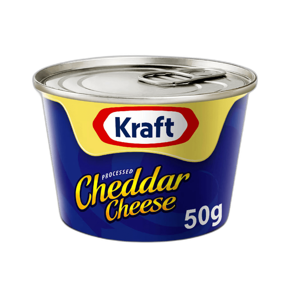 Kraft Cheddar Cheese Can Low Fat 50 g
