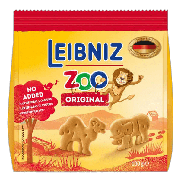Bahlsen Leibniz Zoo Biscuits 100 g