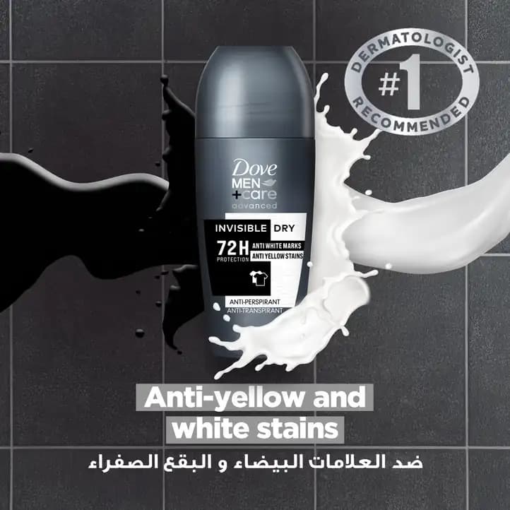 Dove Men Care Roll on Invisible Dry, 50ml