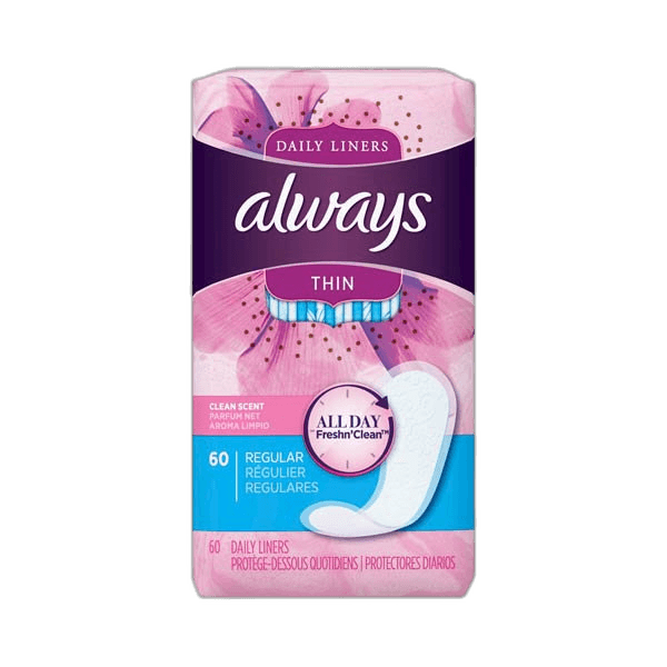 Always Liners C & P Reg.vp 60