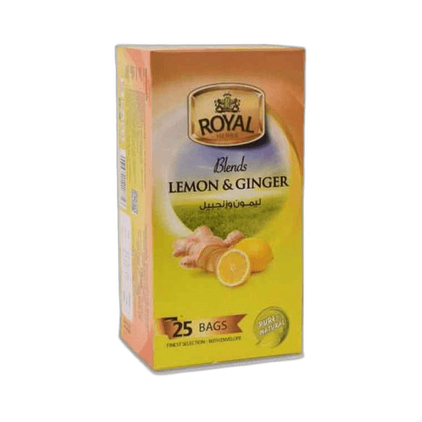 Royal Lemon with Ginger 25 Pack