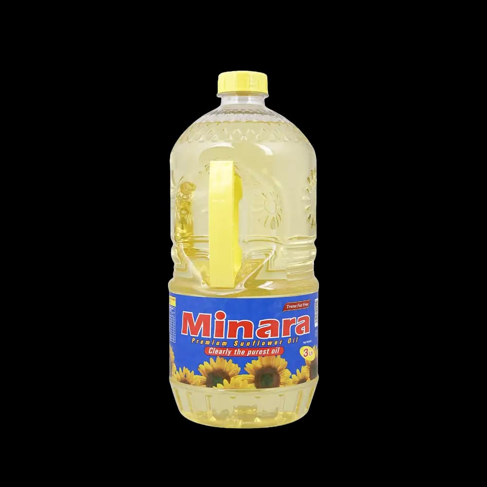 Minara Pure Sunflower Oil, 3L