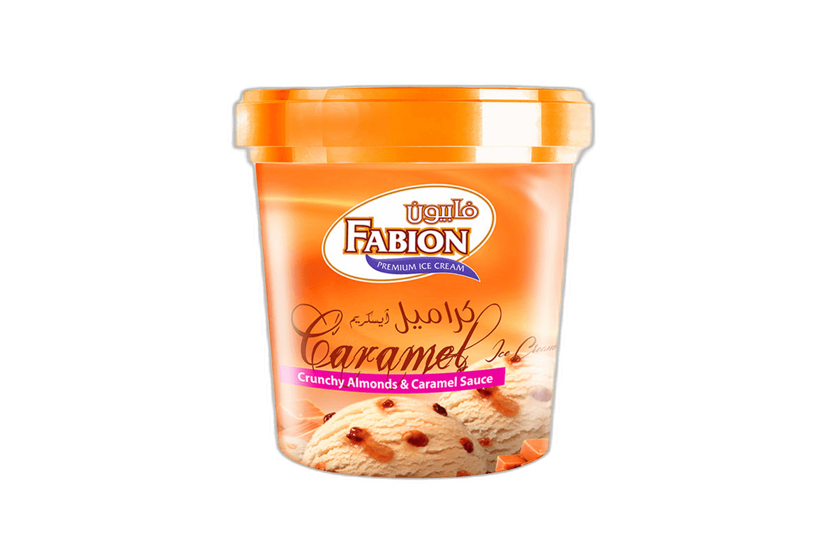 Fabion Ice Cream Caramel Ripple 125 ml