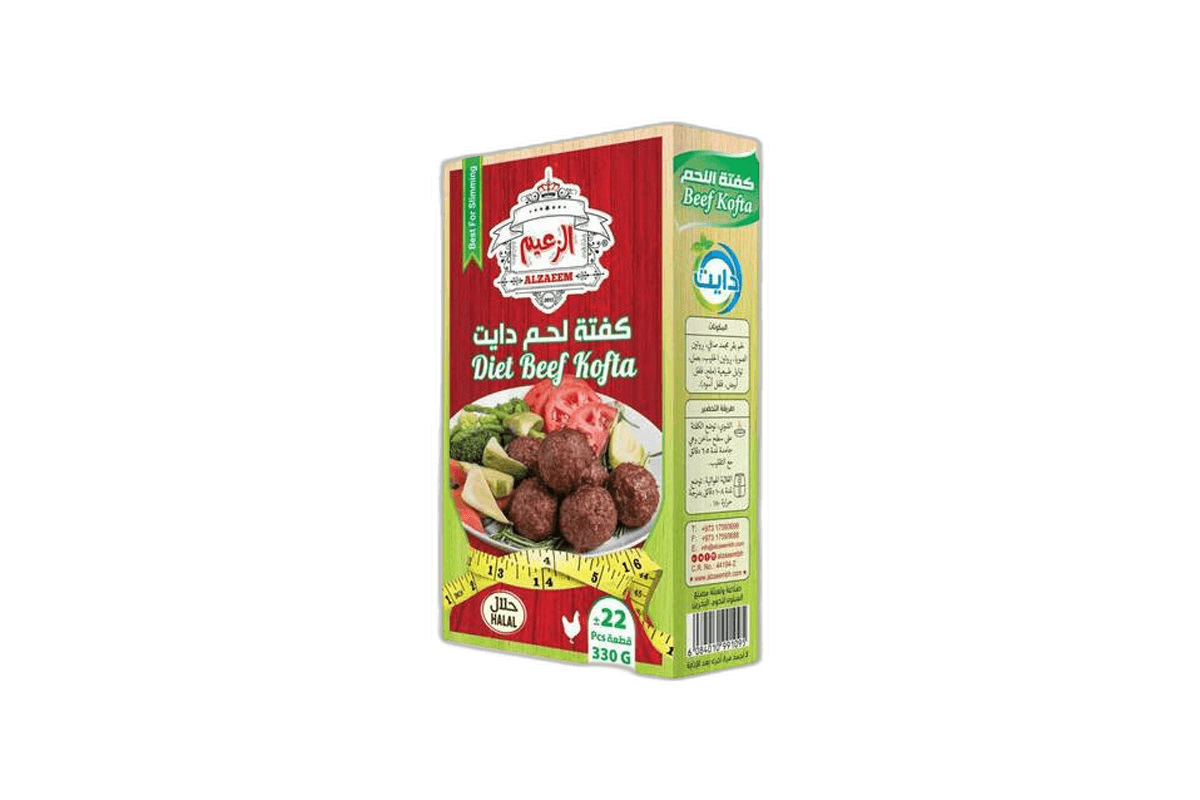 Alzaeem Beef Cofta Diet 330 g