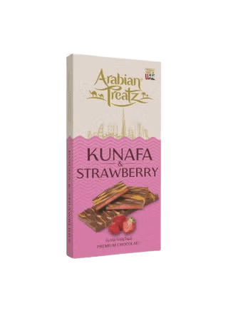 Arabian Treatz Strawberry Kunafa Chocolate 100 g