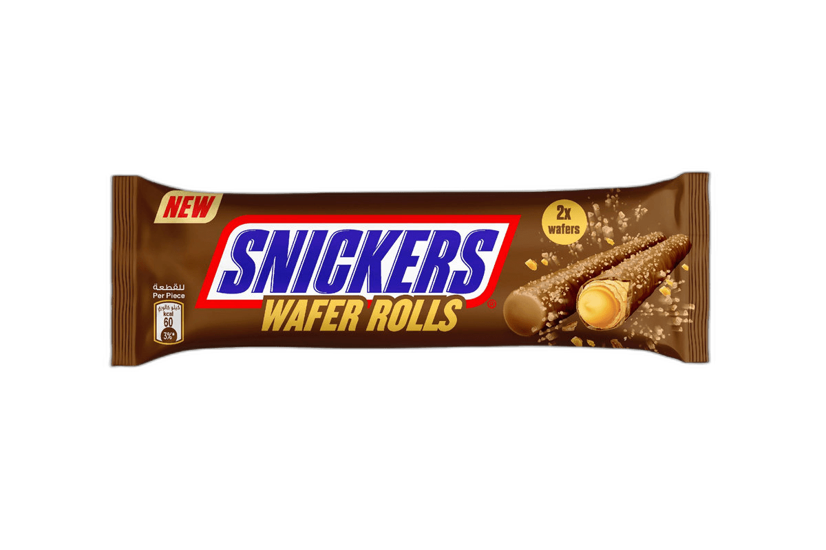 Snickers Peanut Roll Wafer, 24g