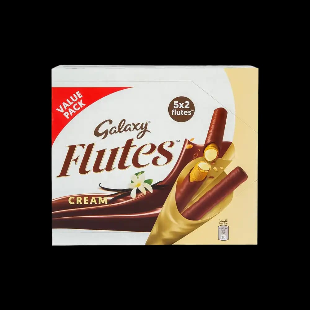 Galaxy Flutes Cream, 22.5g 5 pcs
