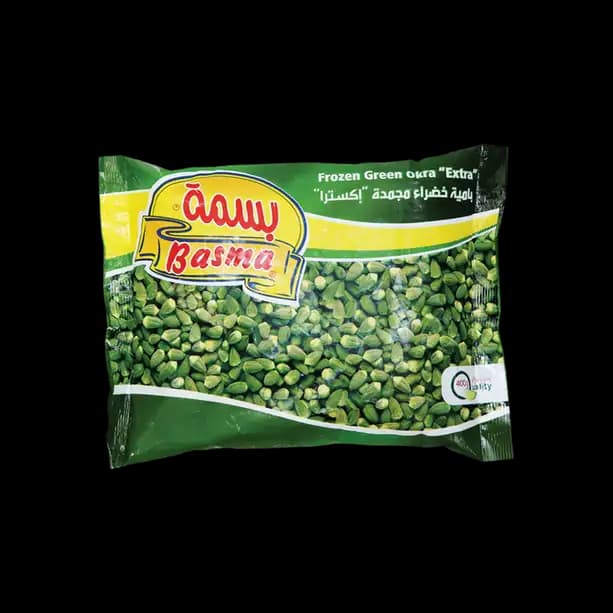 Basma Frozen Green Okra No 1, 400g