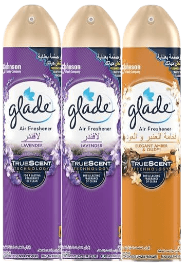 Glade Freshner Ast Air Freshener 2+1 Pack 300ml