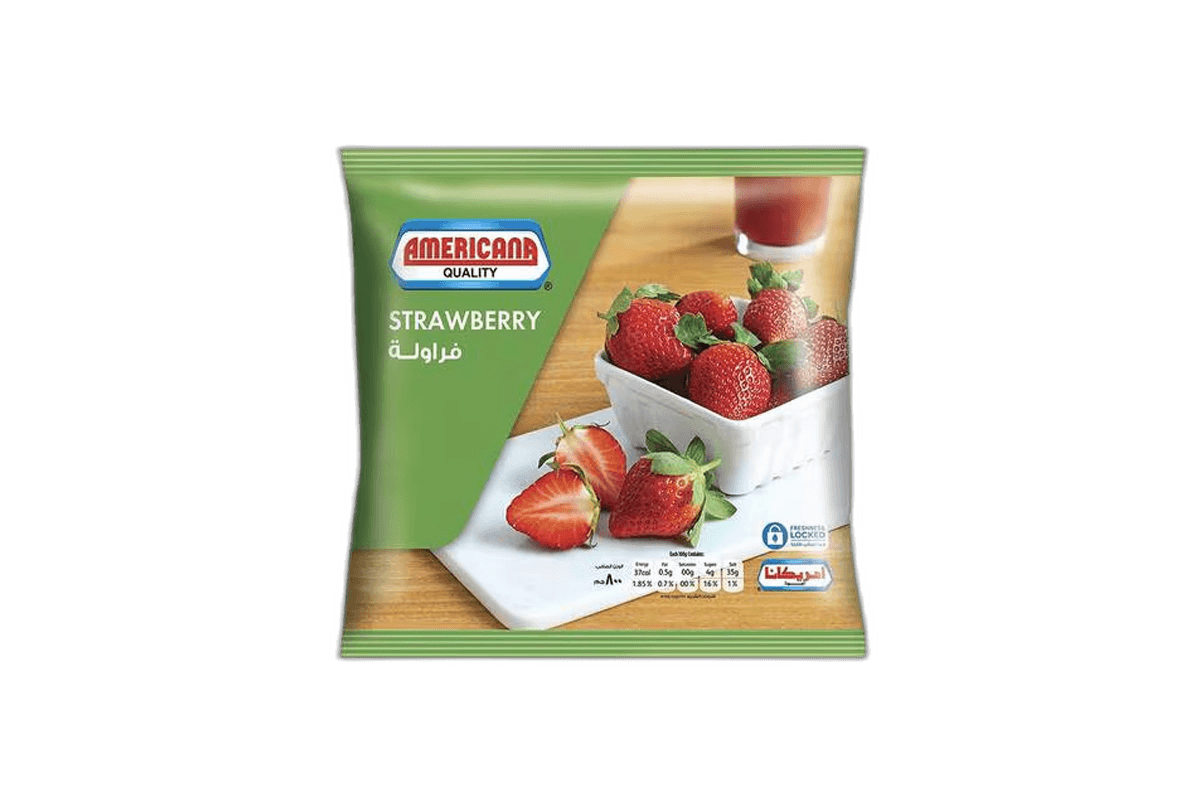 Americana Frozen Strawberry 400 g