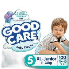Good Care Baby Diaper Small 11-25 kg 100s