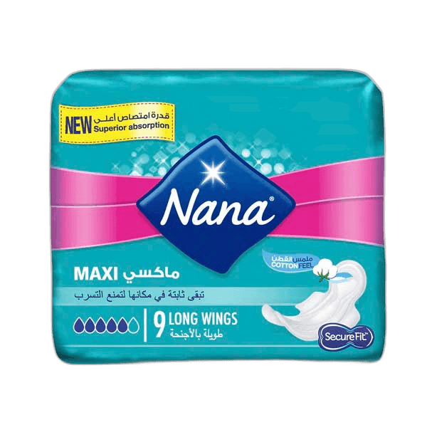 Nana Maxi with Wings 60 Pack