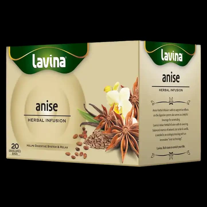 Herbal Lavina Anise Infusion Tea Bags 2g