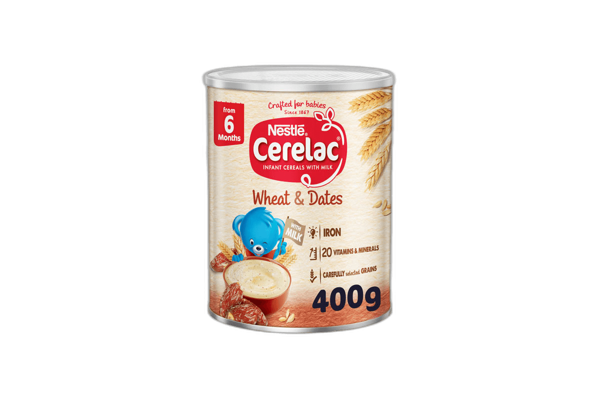 Nestle Cerelac Wheat and Dates, 400g