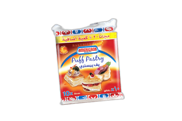 Americana Puff Pastry Slices, 450g