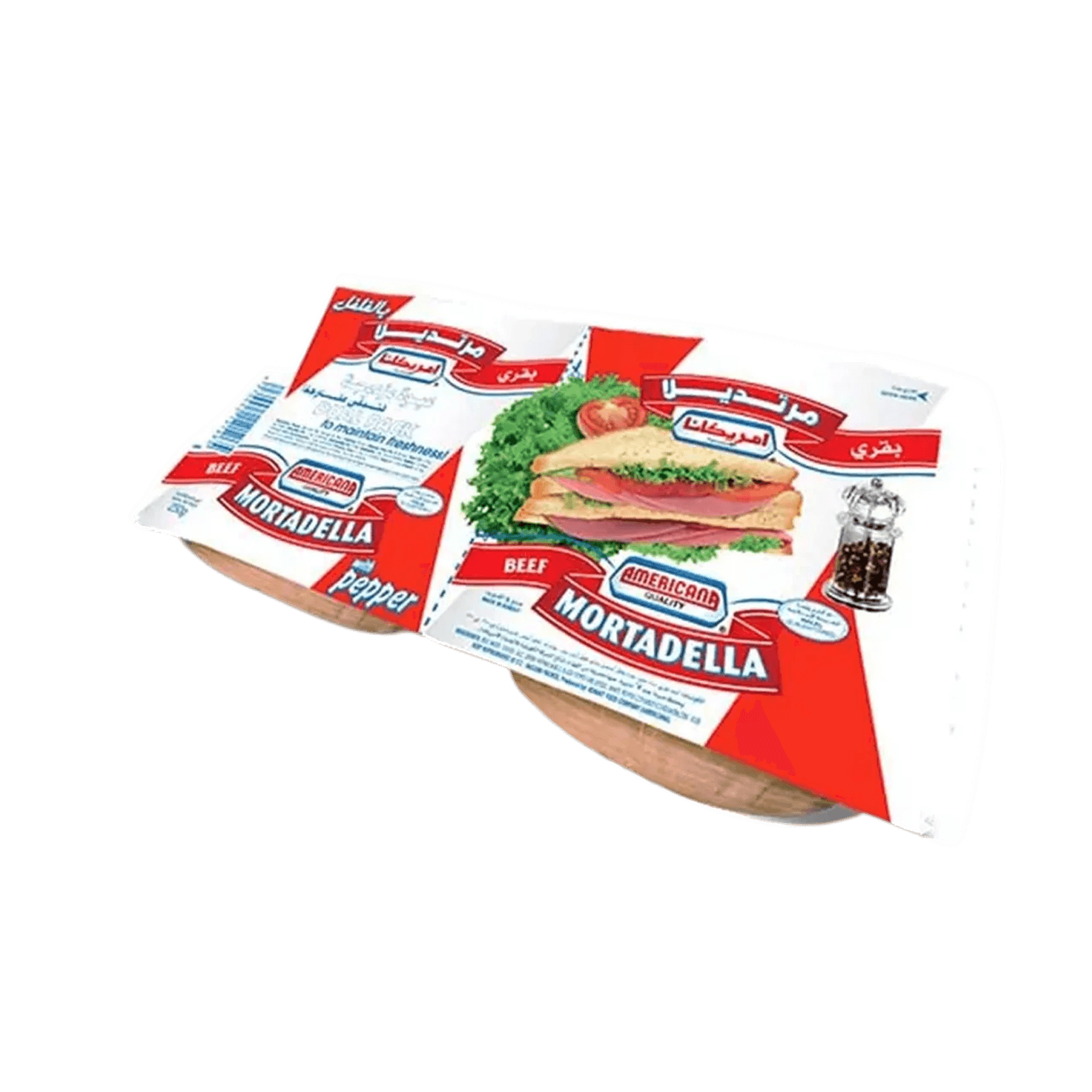 Americana Beef Pepper Slice Mortadella 250 g