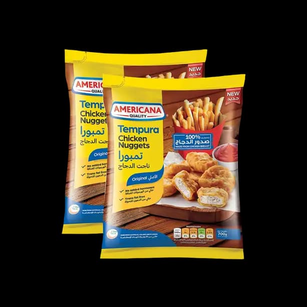 Americana Chicken Nuggets Tempura 2 x, 700g