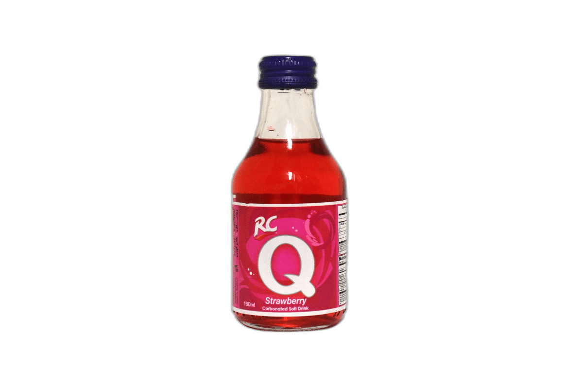 Royal Crown Q Strawberry Botl 180 ml