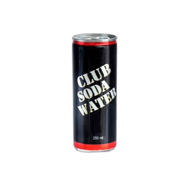 Club Soda Water Can 250 ml