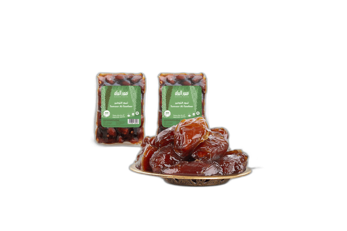Al Baraka Prssd Dates Tamoor Al Tawfer, 800g (2 Pack)