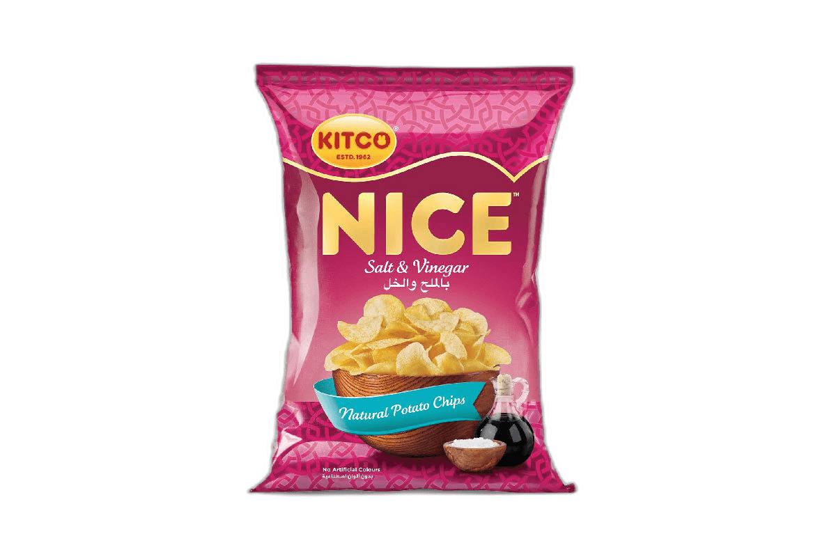 Kitco Nice Potato Chips Salt & Vinegar 110 g
