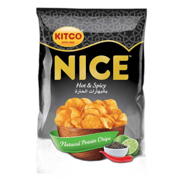 Nice Potato Chips Hot and Spicy 110 g