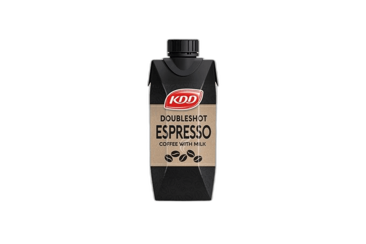 Kdd Doubleshot Espresso Coffee with Milk, 250ml