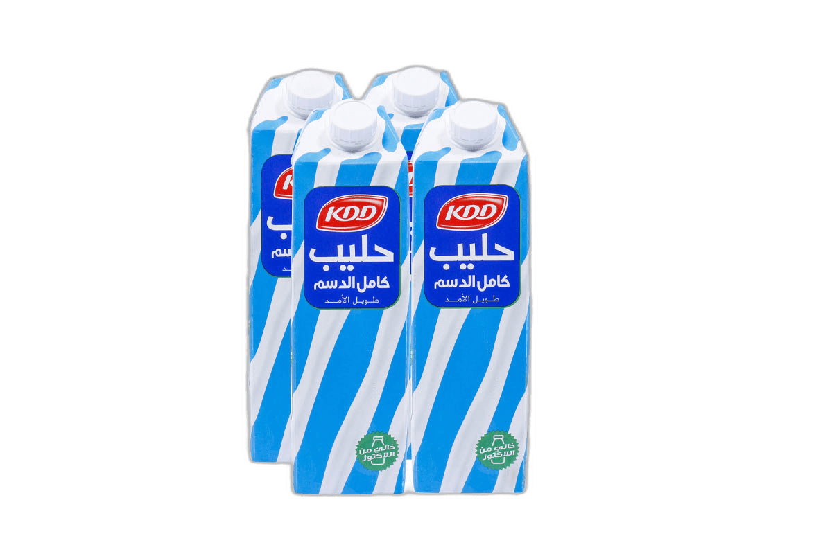 Kdd Long Life Full Cream Milk 1l*4 Pack