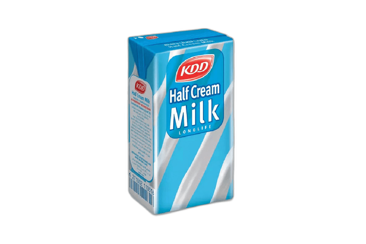 Kdd Half Cream Milk 250 ml