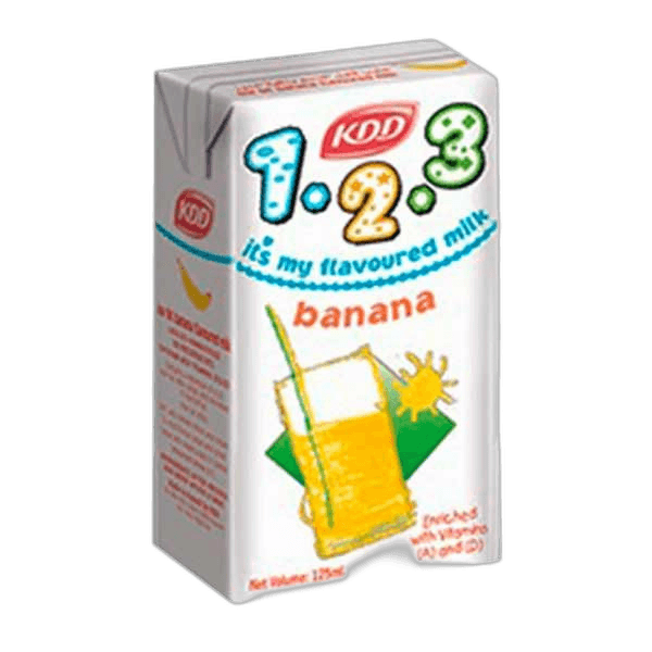 Kdd UHT Banana Milk 125 ml