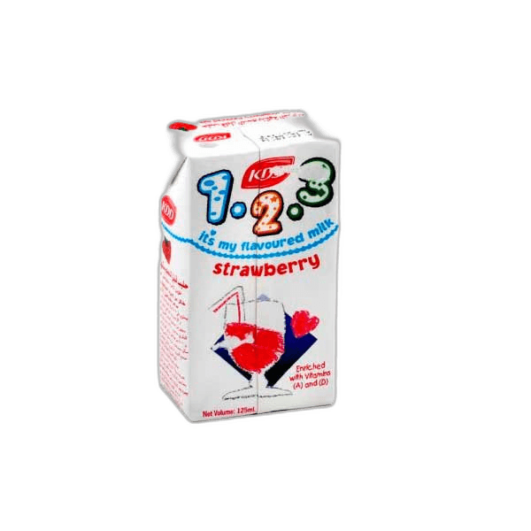 Kdd Strawberry Milk 6 x 125 ml