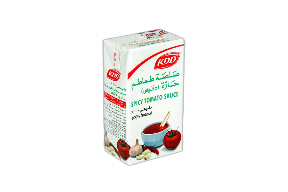 Kdd Tomato Sauce Hot & Spicy, 130g