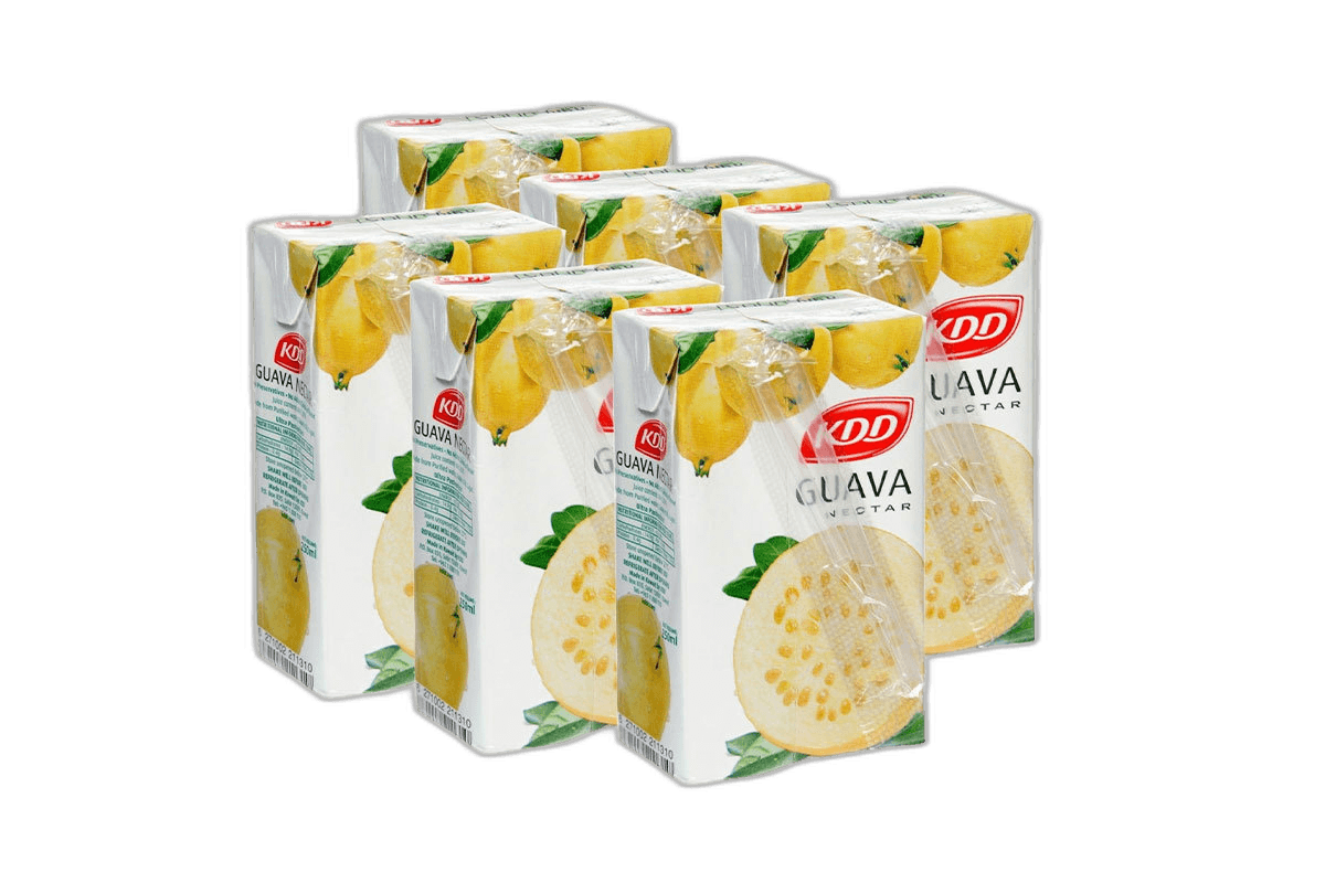 Kdd Guava Nectar Juice 6 x 250 ml