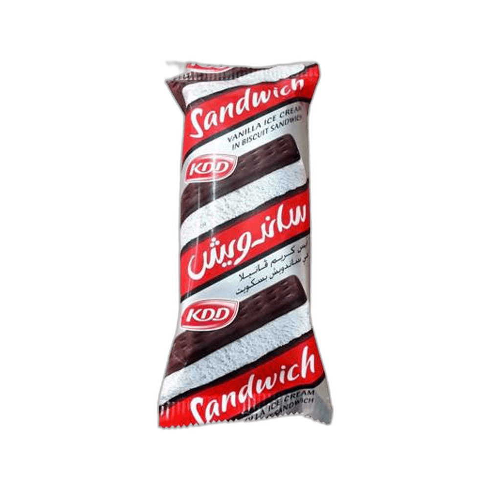 Kdd Sandwich Vanilla Ice Cream 40 ml