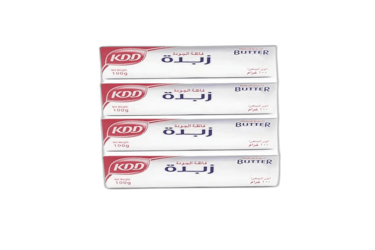 Kdd Butter 4 x 100 g
