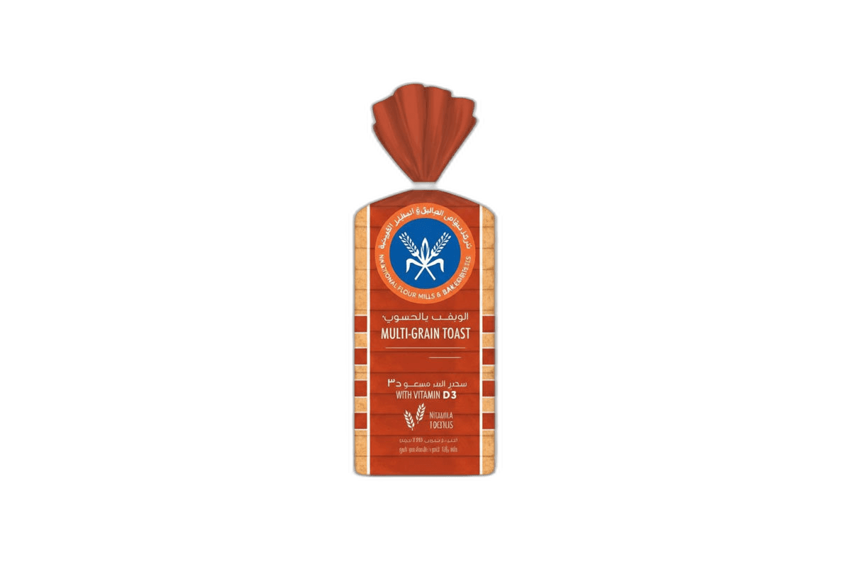 Kfm Brown Grain Toast with Vitamin D 450 g