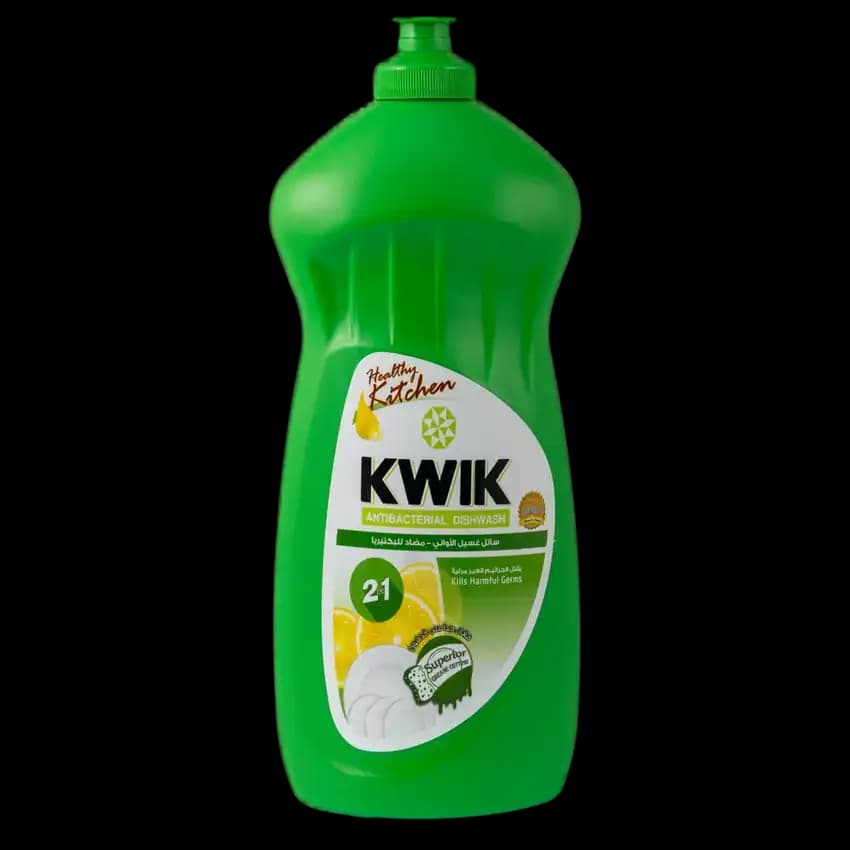 Kwik Antibacterial Dishwash Dishwashing Liquid 750ml