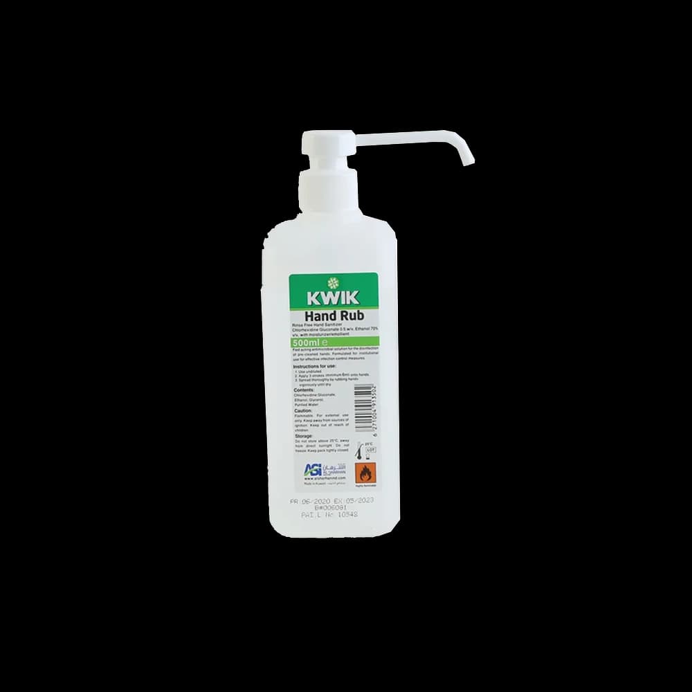 Kwik Hand Rub Sanitizer, 500ml
